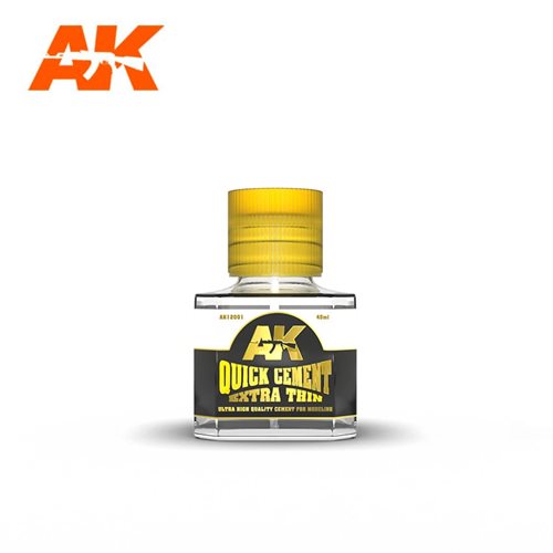 AK 12001 Hurtigtørrende lim ekstra tynd, 40 ml